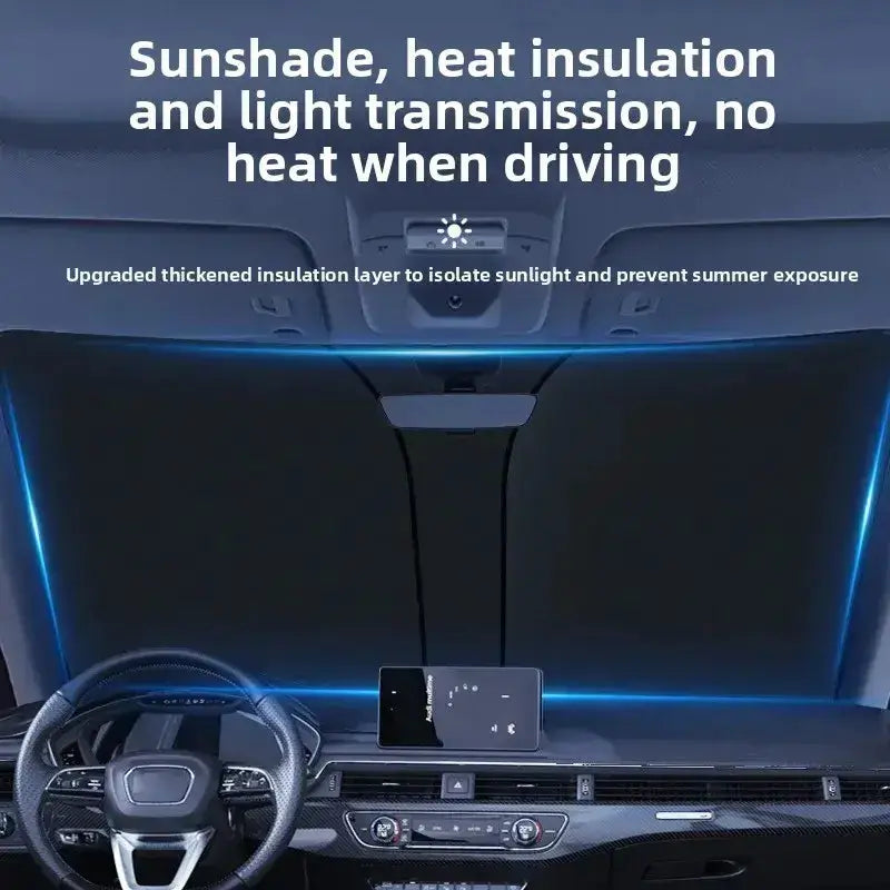 Habicare HBC Car Window Sunshade Cover – Folding Car Window Sunshade Cover – Folding