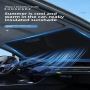 Habicare HBC Car Window Sunshade Cover – Folding Car Window Sunshade Cover – Folding