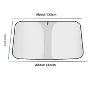 Habicare HBC Car Window Sunshade Cover – Folding Car Window Sunshade Cover – Folding