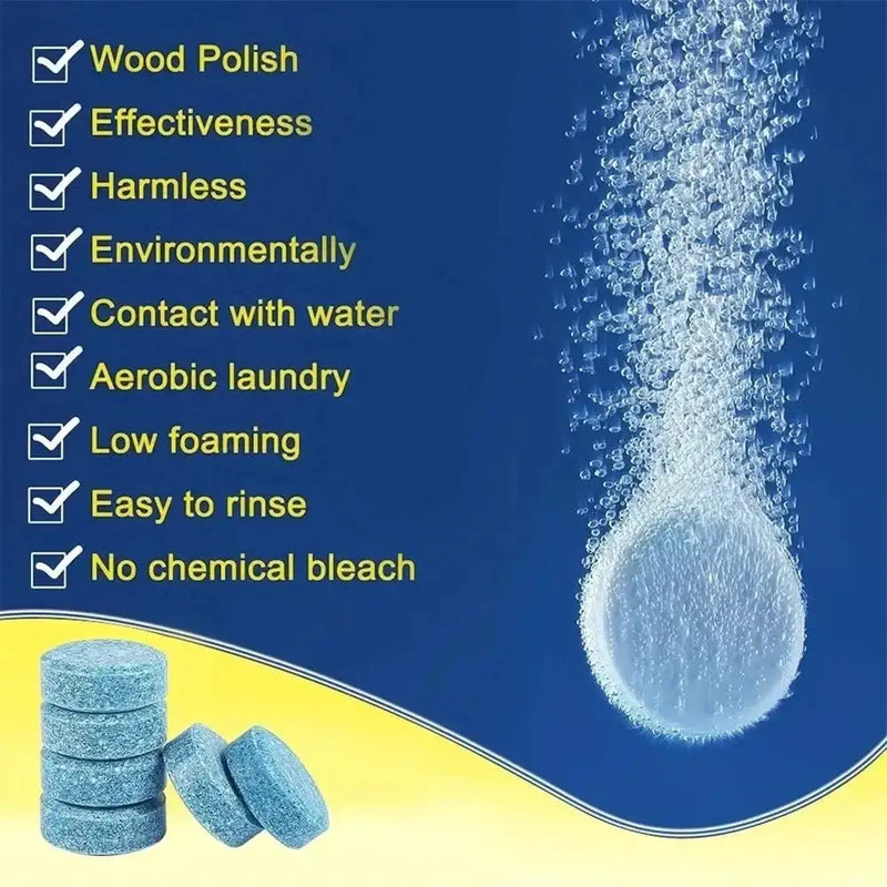 Car Windscreen Cleaner - Effervescent Tablets (available in different quantities) – view 3