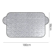 Car Windshield Snow & Ice Protector – Front/Rear Winter / Sunshade Cover – view 10