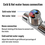 Habicare HBC Caravan Chrome Shower Mixer – 12mm Push Fit Caravan Chrome Shower Mixer – 12mm Push Fit
