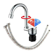 Habicare HBC Caravan Chrome Shower Mixer – 12mm Push Fit Caravan Chrome Shower Mixer – 12mm Push Fit