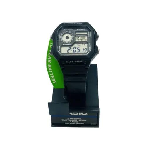 That Watch Shop Watches Casio World Time AE1200WH-1AV Casio World Time AE1200WH-1AV