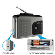 Habicare SS Cassette Walkman with MP3 & Radio Cassette Walkman with MP3 & Radio