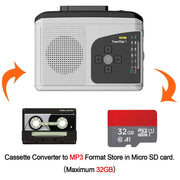 Habicare SS Cassette Walkman with MP3 & Radio Cassette Walkman with MP3 & Radio