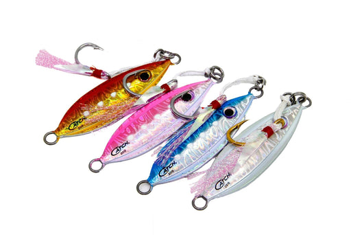 Baby Boss 20g Slow Pitch Jig Four Color Set Premium Fishing Lure for Snapper Reef Wreck Drop Offs – view 1
