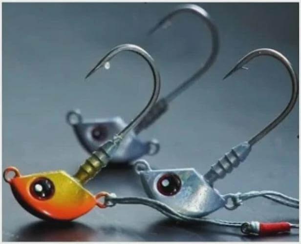 Catch Catch Fishing Jigs 1/4 ozTenya Jig Head  Stingaz Glow +UV Catch 1/4 oz Tenya Jig Head Stingaz Glow UV