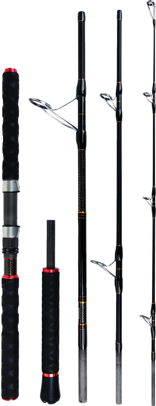 Catch Pro Series 5pc Topwater Rod 8ft Travel Ready Spinning For Anglers Fuji Components – view 3