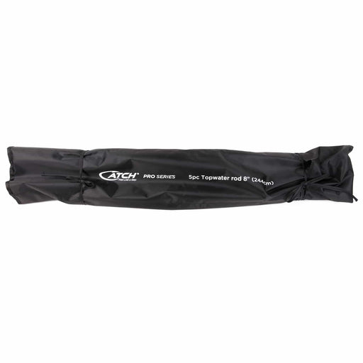 Catch Pro Series 5pc Topwater Rod 8ft Travel Ready Spinning For Anglers Fuji Components – view 4