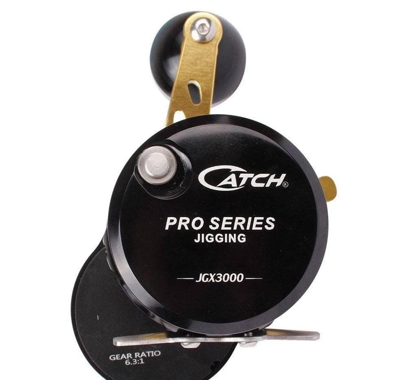 Catch Pro JGX3000 Jigging Reel Left Hand Rugged Saltwater