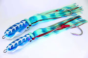 Catch Lures 750g Catch Squidwings Blue Glow Catch Squidwings Blue Glow Lure for Deep Water Jigging
