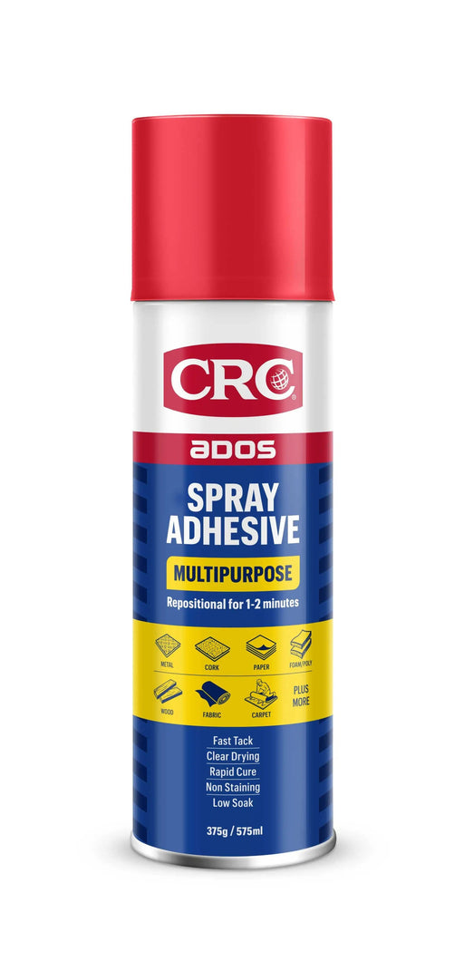 CRC ADOS Adhesive ADOS Multipurpose Spray Adhesive 575ml 8017 CRC ADOS Multipurpose Spray Adhesive 575ml 8017