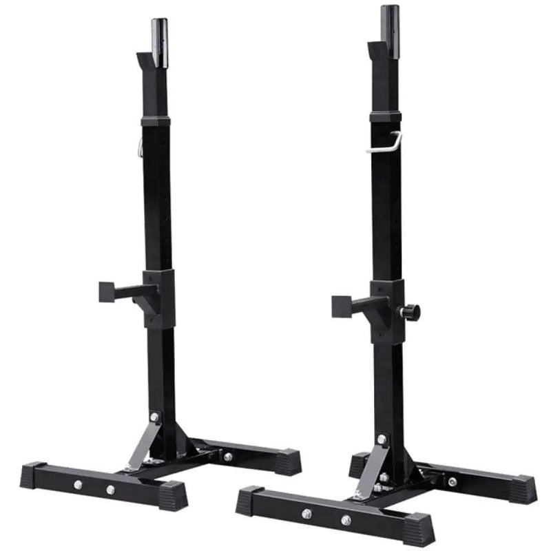 Pair of Adjustable Squat Rack Standard 45-70 Inch Solid Steel Squat Stand – view 1