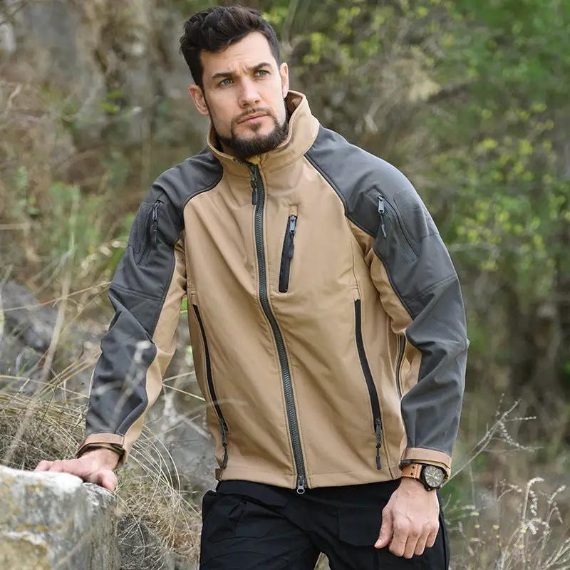 Men's Waterproof Tactical Softshell Jacket — All-Season Protection | Outdoor & Hiking – view 9