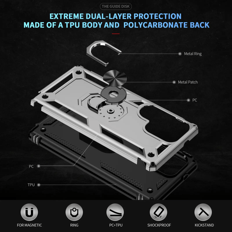 salelink.co.nz Unbranded Samsung S25 Ultra Case - Silver Samsung S25 Ultra Case - Silver | Action Outdoors NZ