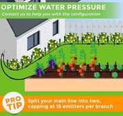 15m+15m Watering Drip Irrigation Hose Kit System – view 4