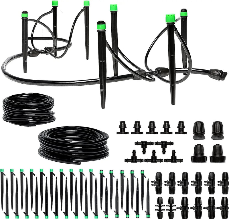 15m+15m Watering Drip Irrigation Hose Kit System – view 1