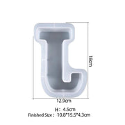 Resin Art NZ Moulds Alphabet Letter Moulds - Individual - Super Large Alphabet Letter Moulds - Individual - Super Large | NZ