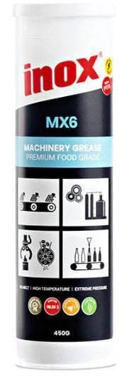CE Lawford General MX6 Inox Food Grade Machinery Grease - 450g MX6 Inox Food Grade Machinery Grease CE Lawford 450g