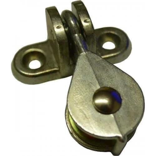 Awning Pulley Moss Alloy With Bracket 25mm Single High Durability For Retractable Awnings