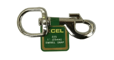 CE Lawford Swivel Eye Standard Xcel 225 1in Snaphook Quick Connect for Outdoor Gear Camping Pets Keys