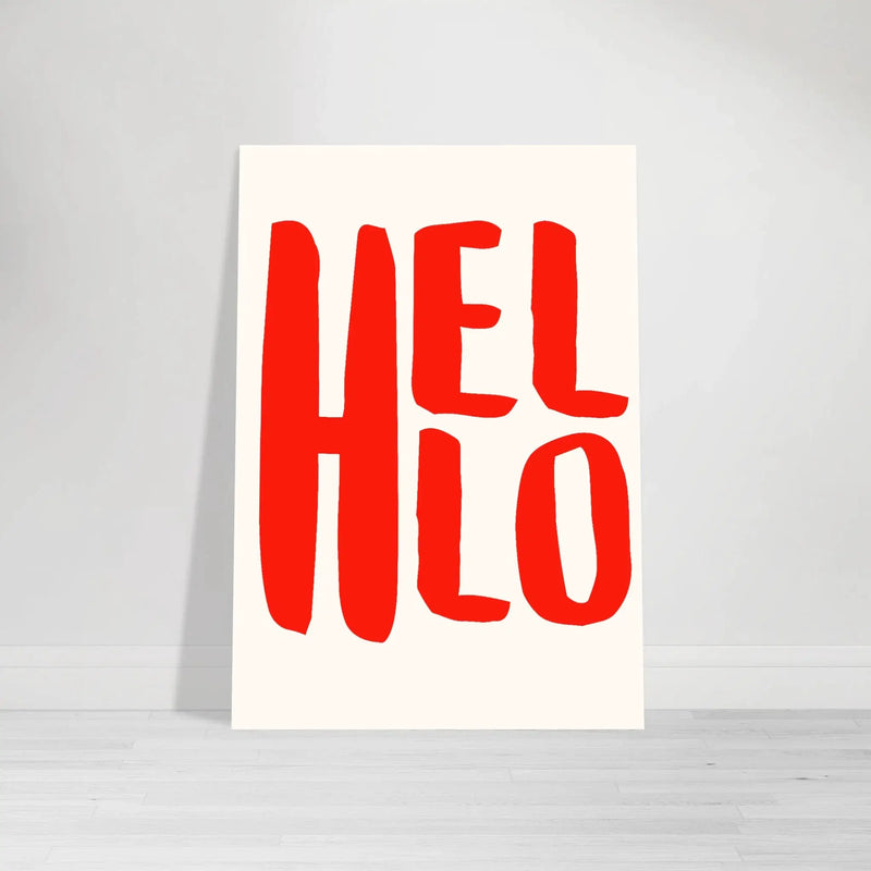 Blank Wall Print Shop Print Material Hello Hello