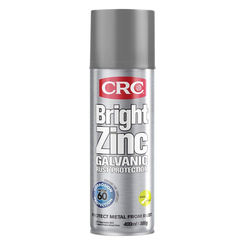 Action Outdoors Kiwi CRC CRC Bright Zinc  400ml CRC Bright Zinc 400ml | Action Outdoors NZ