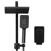 Cefito 8'' Rain Shower Head Set Handheld Square High Pressure Mixer Tap Black – view 3