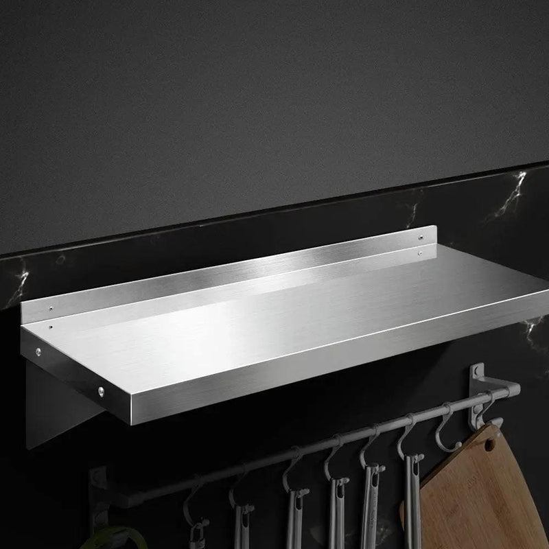 Cefito 900mm Stainless Steel Kitchen Wall Shelf Mounted Rack – view 1