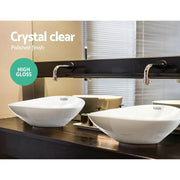 Cefito Bathroom Basin Ceramic Vanity Sink Hand Wash Bowl 41x34cm – view 5