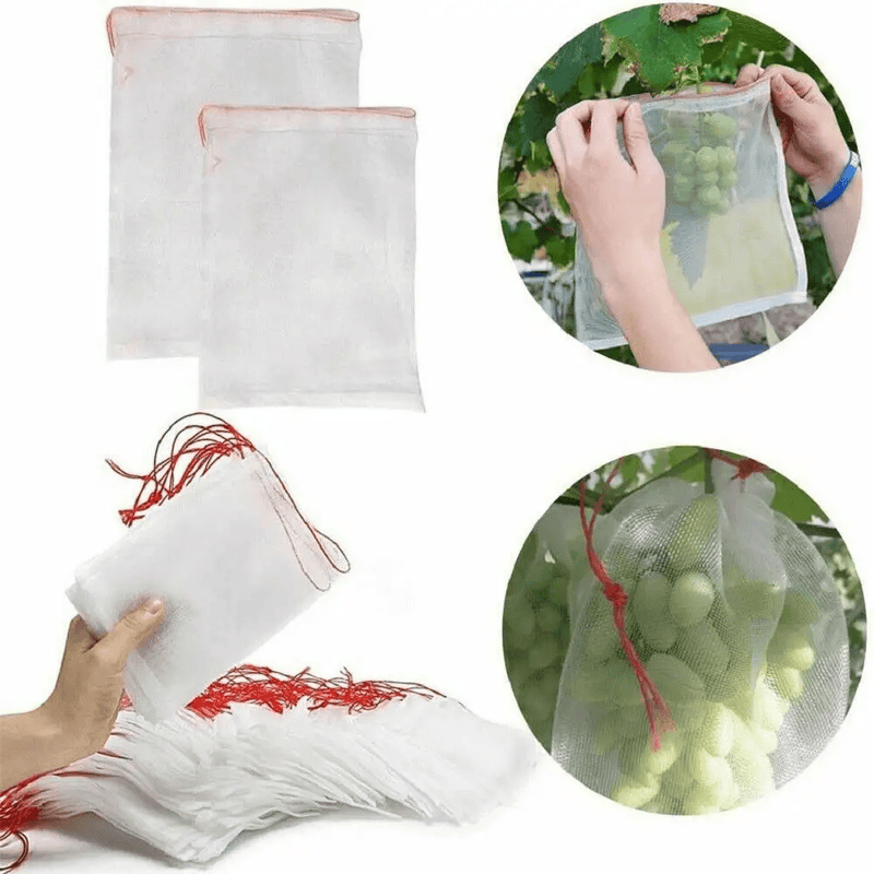 100Pcs 30x20cm Garden Protection Net Bags For Fruit And Vegetables – view 3