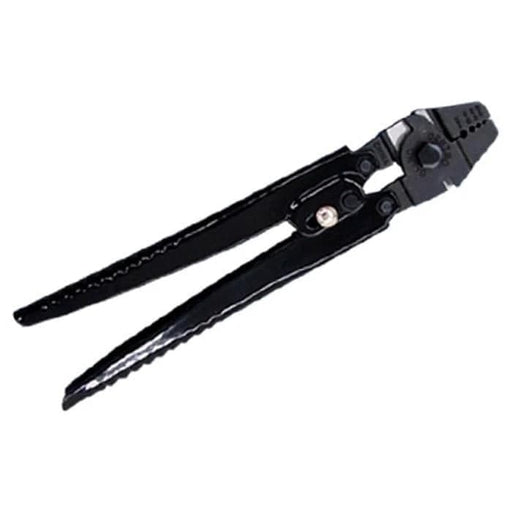 Centro Hand Crimper Mini Precision Crimping Tool with Four Position Jaws and Built In Cutters for Professionals