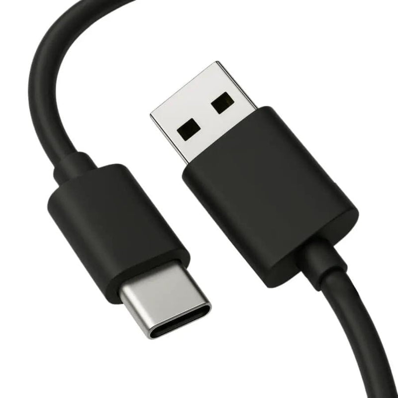 Charger Cable for Google Phones USB-A to USB-C (Black) 1m by 9eight5