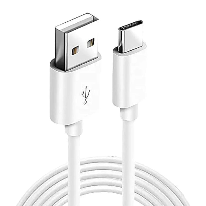 9eight5 Electronics Accessories Charger Cable for Google Phones USB-A to USB-C (White) 1m Charger Cable for Google Phones USB-A to USB-C (White) 1m