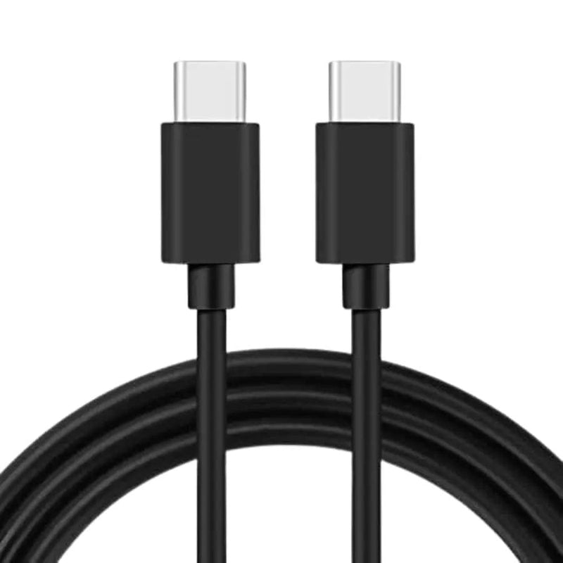 9eight5 Electronics Accessories Charger Cable for Google Phones USB-C to USB-C (Black) 1m Charger Cable for Google Phones USB-C to USB-C (Black) 1m