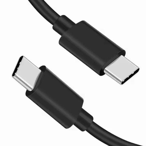 Type C to Type C (2m) Charger Cable For Samsung Devices (Black) – view 1