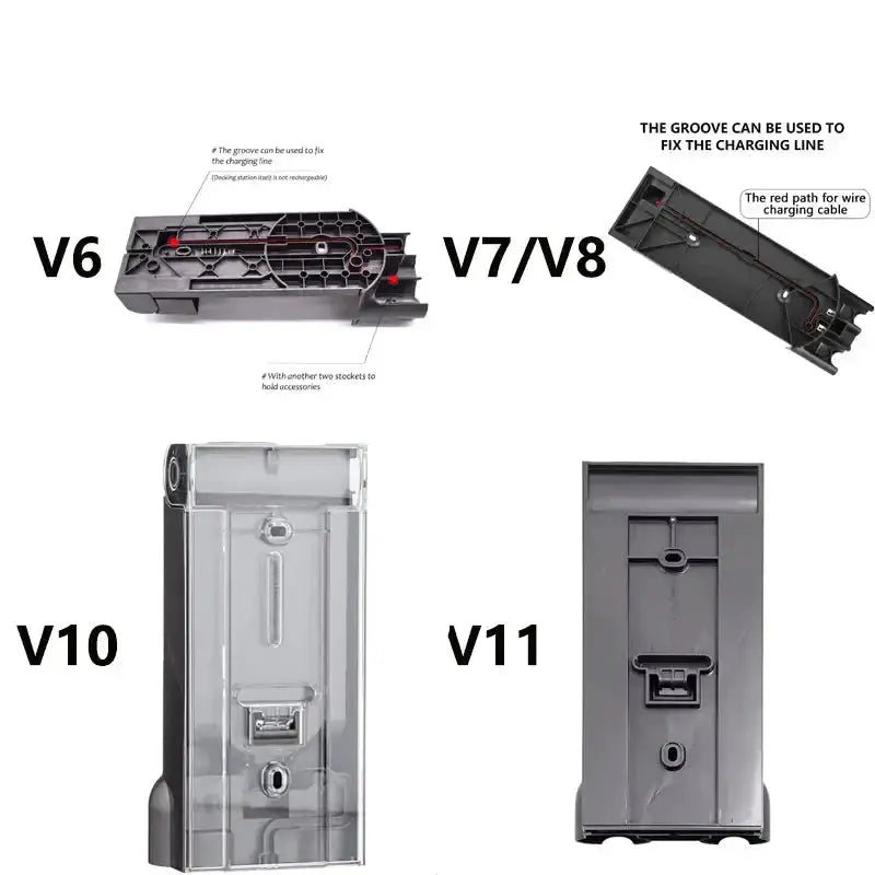 Wall Mount Charging Dock Bracket for V6–V11 Vacuum Cleaners – view 5