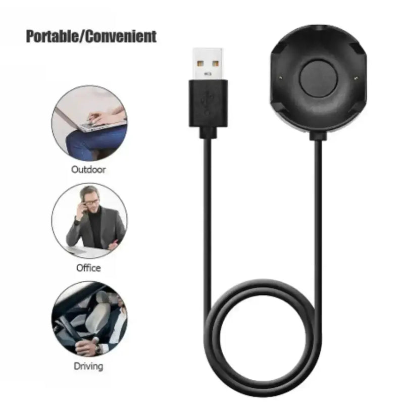 Habicare 9eight5 Charging Cable for Nokia Steel HR 40mm Smartwatch Charging Cable for Nokia Steel HR 40mm Smartwatch