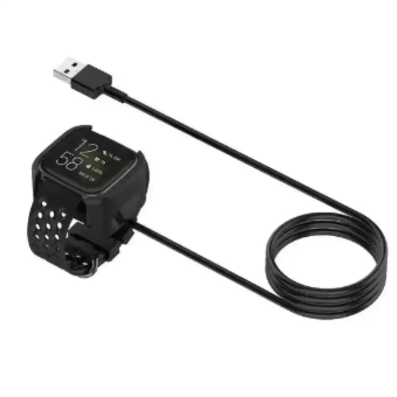 Habicare TWS Charging Cradle for Fitbit Versa 1 & versa 2 Habicare USB Charger for Fitbit Versa 1, 2, & Lite.