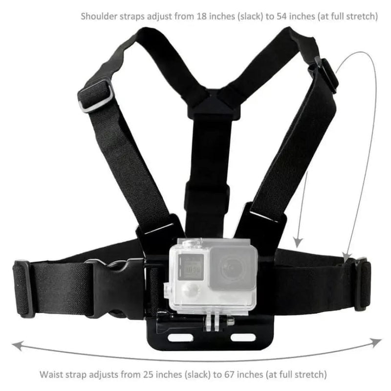 9eight5 Electronics Accessories Chest Strap for Go Pro Chest Strap for Go Pro
