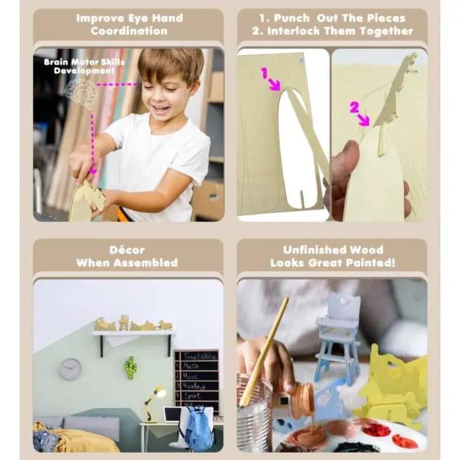 9eight5 3D Puzzle Children’s Bedroom Children’s Bedroom