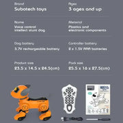 Remote Control Smart Robot Dog Toy with Voice & Programming Functions – view 10