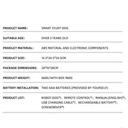 Remote Control Smart Robot Dog Toy with Voice & Programming Functions – view 22