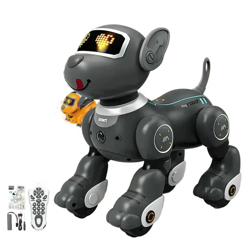Remote Control Smart Robot Dog Toy with Voice & Programming Functions – view 31
