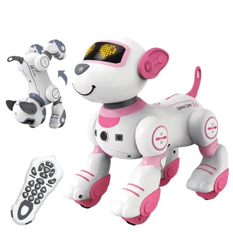 Remote Control Smart Robot Dog Toy with Voice & Programming Functions – view 3