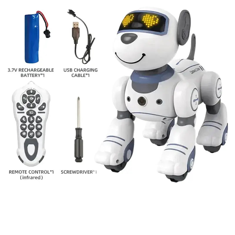 Remote Control Smart Robot Dog Toy with Voice & Programming Functions – view 26
