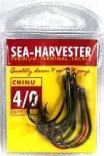 Sea- Harvester Beak Style Fishing Hooks Chinu Hook 4/0 Pkt 8 Chinu Hook 4/0 Beak Style by Sea Harvester