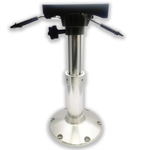 Absolute Marine Softrider Seat Pedestal Gas Lift 432-610mm With Slider, Heavy Duty Comfort For Boat Owners