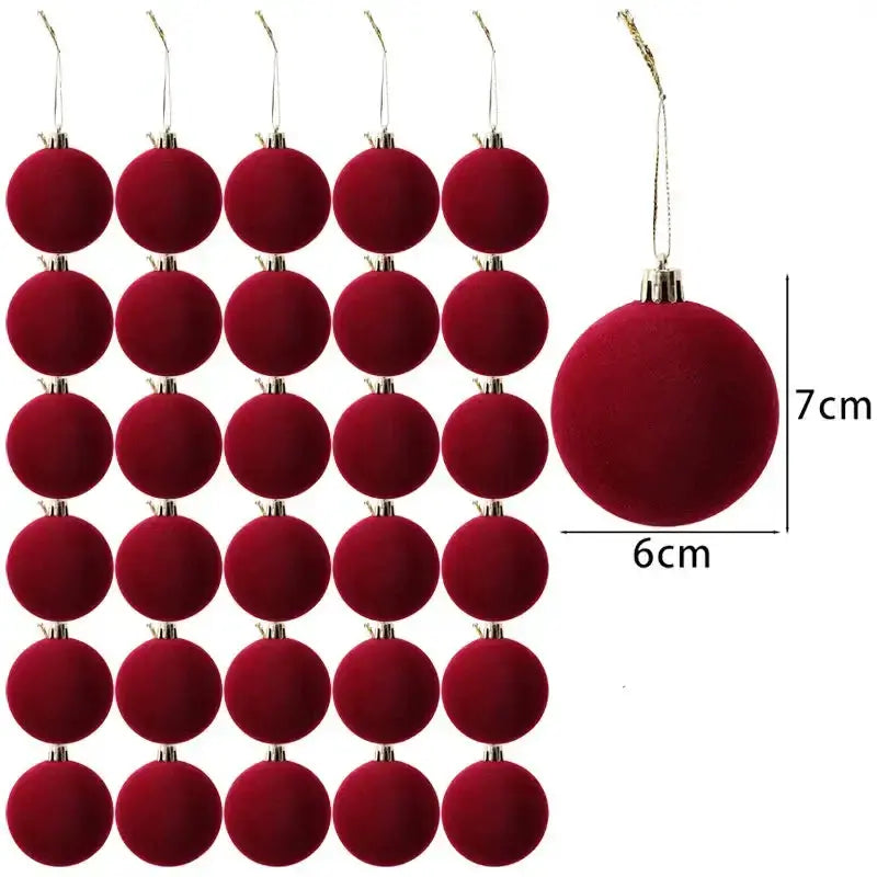 Habicare SS Christmas Balls – Tree Hanging Ornaments Christmas Balls – Tree Hanging Ornaments